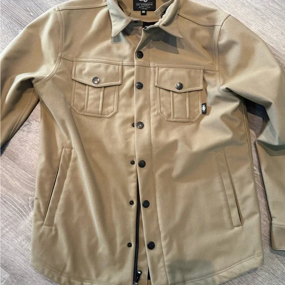 Men's Saga Softshell Jacket. Mens Medium - Picture 2 of 7